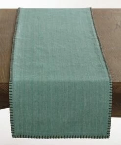 Top 10 👍 Saro Lifestyle Whip Stitched Cotton Table Runner Natural 🛒