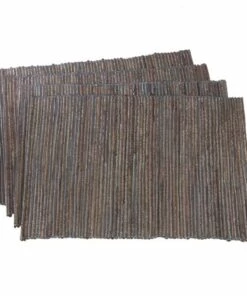 Best Sale ๐คฉ Saro Lifestyle Shimmering Woven Textured Water Hyacinth Placemats Natural ๐งจ