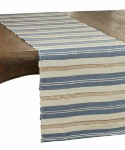 Hot Sale 🔔 Saro Lifestyle Striped Table Runner 🔔