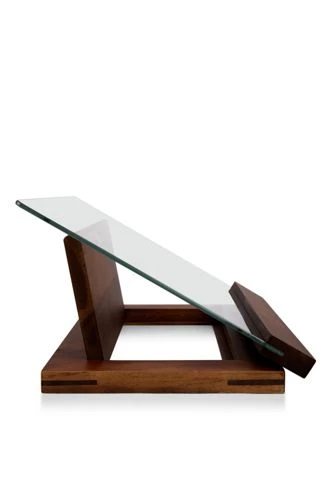 Best reviews of 😉 Picnic Time Wooden Cookbook Stand with Glass 😀 - Image 2