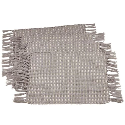 Brand new ๐ฏ Saro Lifestyle Dashed Woven Cotton Placemats Natural ๐ฅฐ