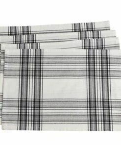Discount ๐ Saro Lifestyle Classic Plaid Cotton Placemats โ