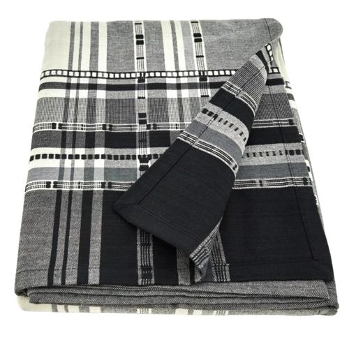 Brand new ❤️ Saro Lifestyle 65x65 Plaid Border Cotton Square Tablecloth 💯 - Image 2