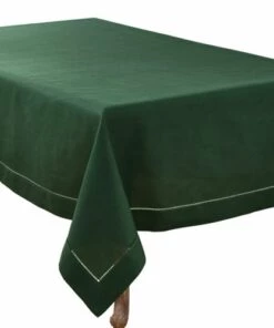 Top 10 👏 Saro Lifestyle 70x140 Classic Hemstitch Border Rectangle Tablecloth Black ❤️