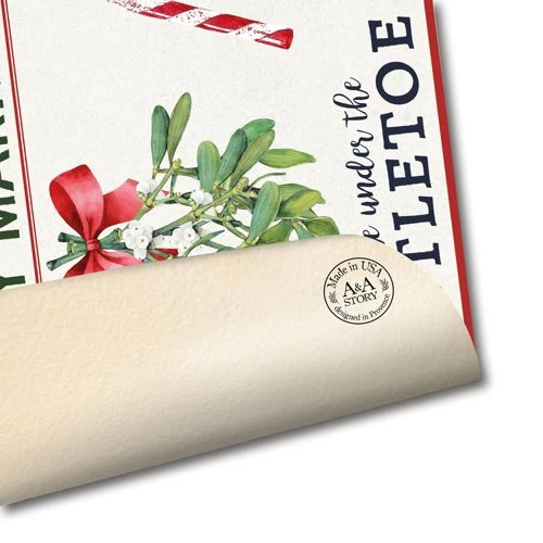 Best deal ๐ A and A Story Holiday Market Mistletoe โ Christmas Placemat Set of 4 ๐ - Image 3