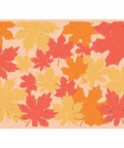 Cheap ❤️ A and A Story Fall Foliage Placemat Set 4 ⭐