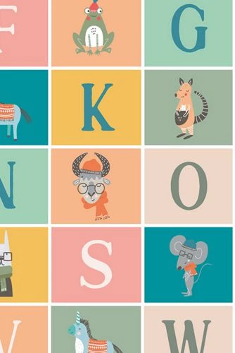 Top 10 ๐งจ A and A Story Kids Alphabet Blocks Waterproof Stain Resistant Vinyl Placemats Set of 2 ๐ฏ - Image 6