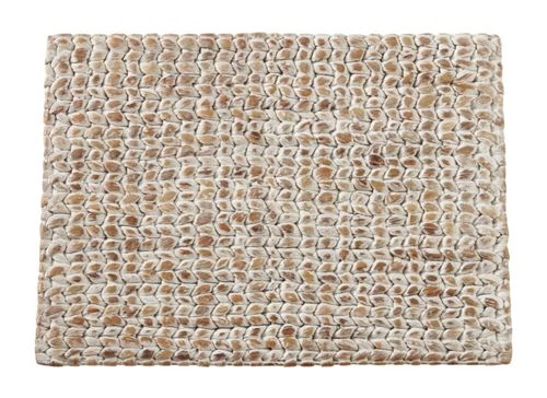 Brand new 😀 Saro Lifestyle Woven Seagrass Placemats White 🎁 - Image 6