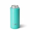 Outlet 😍 Swig Life 12 oz Matte Skinny Insulated Can Cooler Coral 🎉