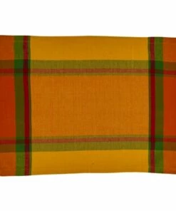 Best Pirce 👍 Saro Lifestyle Banded Border Cotton Placemats Set of 4 😉