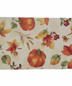 Best Sale ๐ Saro Lifestyle Fall Pumpkins Placemats Set of 4 ๐คฉ