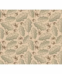 Flash Sale ๐ A and A Story Leaves and Acorns Fall Placemat Set of 4 โญ