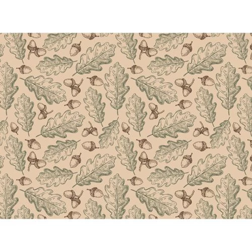 Flash Sale 🌟 A and A Story Leaves and Acorns Fall Placemat Set of 4 ⭐