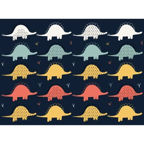 Budget 😀 A and A Story Kids Dinosaur Waterproof Stain Resistant Vinyl Placemats Set of 2 🤩