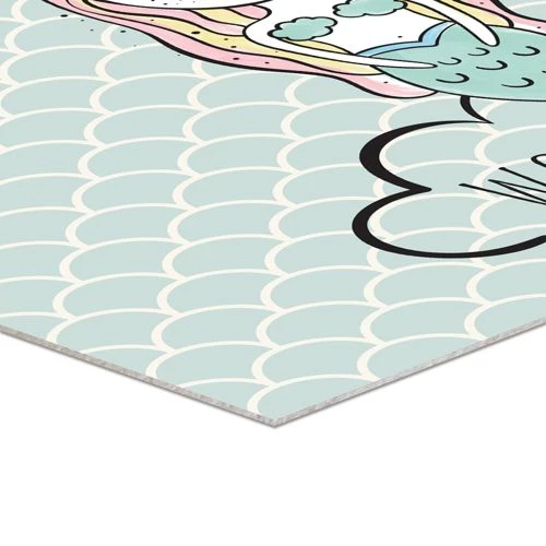 Cheapest ๐ A and A Story Kids Mermaid Waterproof Stain Resistant Vinyl Placemats Set of 2 ๐ - Image 3