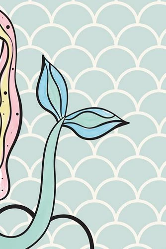 Cheapest ๐ A and A Story Kids Mermaid Waterproof Stain Resistant Vinyl Placemats Set of 2 ๐ - Image 6