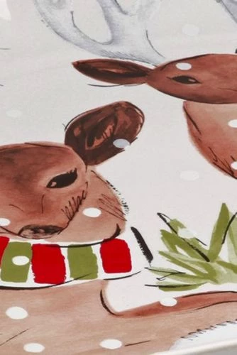 Wholesale 🔥 Casafina 🎅 Christmas Deer Friends Oval Platter ❤️ - Image 2