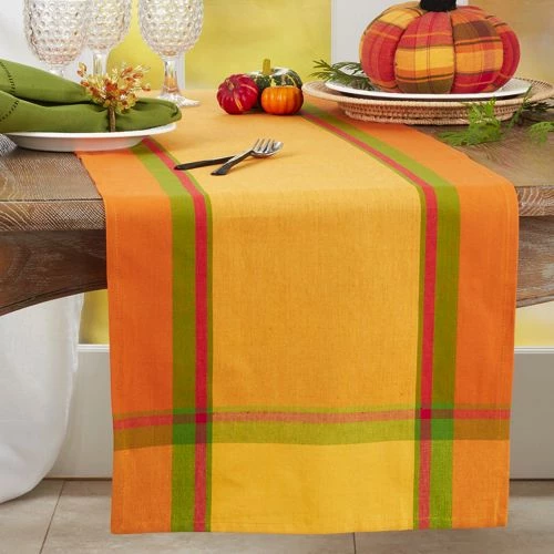 Top 10 ๐ Saro Lifestyle Banded Border Cotton Table Runner ๐ - Image 3