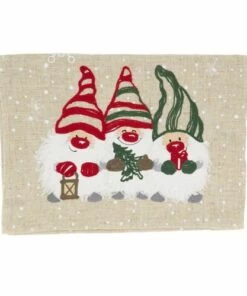 Top 10 😉 Saro Lifestyle Embroidered 🎅 Christmas Gnomes 16x70 Table Runner ❤️