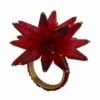 Best reviews of ❤️ Saro Lifestyle Beaded Flower Napkin Rings Set of 4 ❤️