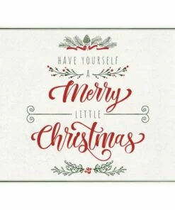 Flash Sale ๐ฅฐ A and A Story Have Yourself a Merry Little ๐ Christmas Placemats Set of 4 ๐