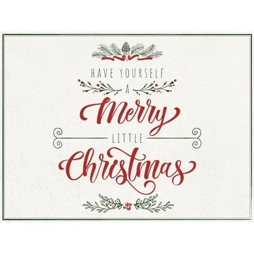 Flash Sale ๐ฅฐ A and A Story Have Yourself a Merry Little ๐ Christmas Placemats Set of 4 ๐