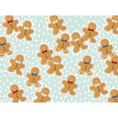 Cheap ๐งจ A and A Story Gingerbread Men โ Christmas Placemats Set of 4 ๐