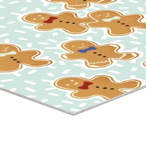 Cheap ๐งจ A and A Story Gingerbread Men โ Christmas Placemats Set of 4 ๐ - Image 2