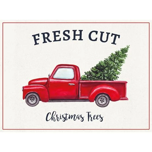 Budget ๐ A and A Story Fresh Cut ๐
Christmas Trees Placemats Set of 4 โจ