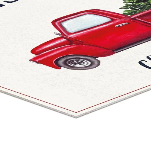 Budget ๐ A and A Story Fresh Cut ๐
Christmas Trees Placemats Set of 4 โจ - Image 2