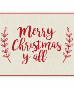 Flash Sale ๐ฏ A and A Story Merry โ Christmas Placemats Set of 4 โจ