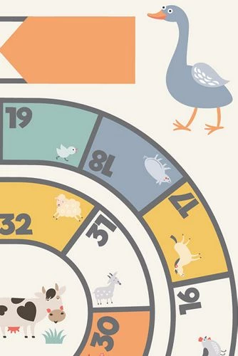 Budget ๐ A and A Story Kids Farm Waterproof Stain Resistant Vinyl Placemats Set of 2 โญ - Image 2