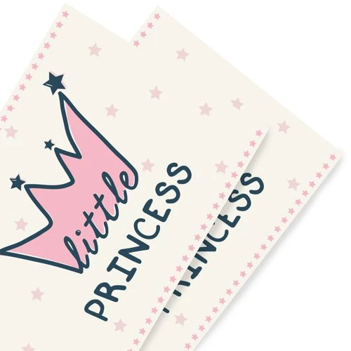Discount ❤️ A and A Story Kids Little Princess Waterproof Stain Resistant Vinyl Placemats Set of 2 ⭐ - Image 2