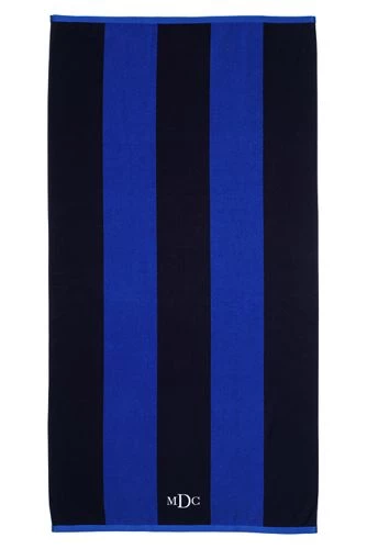 Cheapest ๐งจ Rugby Stripe Beach Towel Violet Rose Stripe โ - Image 9