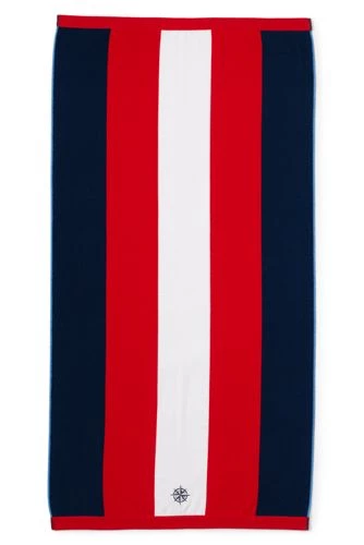 Cheapest ๐งจ Rugby Stripe Beach Towel Violet Rose Stripe โ - Image 12