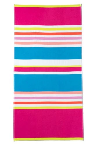 Deals ๐ Yarn-Dye Stripe Beach Towel Papaya Orange Multi Stripe ๐ฏ