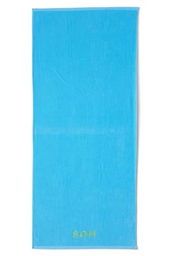Budget โ๏ธ Velour Solid Beach Towel Turquoise โ - Image 4