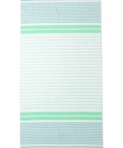 Cheapest 🛒 Turkish Cotton Beach Towel Soft Tea Rose Stripe 🤩