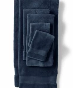 Promo ๐ Turkish Quick-Dry Hydrocotton 6-Piece Bath Towel Set Radiant Navy ๐ฅ
