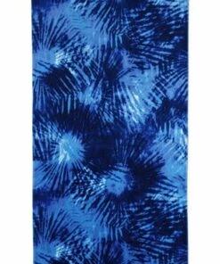 Coupon 🎉 Printed Velour Beach Towel Island Turquoise Sail Stripe ✨