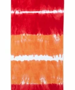 Buy 😀 Tie Dye Stripe Beach Towel Bright Yellow Blocked Tie Dye ❤️