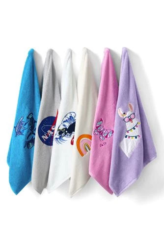 Coupon ๐ Kids Cotton Applique Bath Towel Batik Sharks โ๏ธ - Image 10