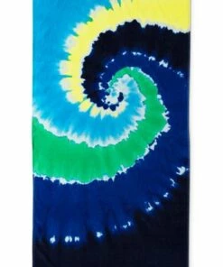 Best Pirce 🛒 Kids Swirl Tie Dye Beach Towel Hot Pink Swirl Tie Dye 🌟