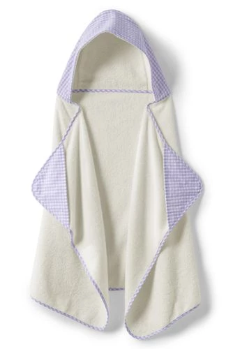 Outlet ๐ Kid's Cotton Pattern Hooded Towel Soft Tea Rose Stripe ๐