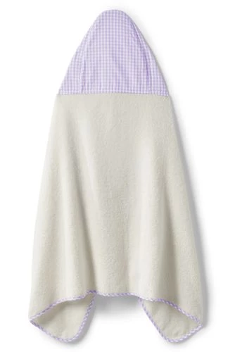Outlet ๐ Kid's Cotton Pattern Hooded Towel Soft Tea Rose Stripe ๐ - Image 5
