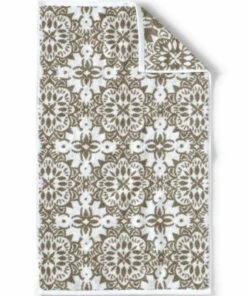 Coupon 😉 Premium Supima Cotton Jacquard Tub Mat Shale Gray Tile 🔔