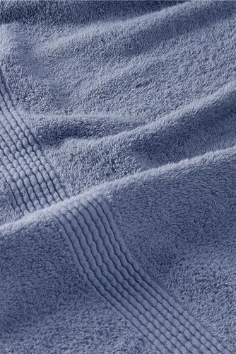 Best Sale ๐งจ Truly Calm Antimicrobial Cotton Bath Towel 6 Piece Set White ๐ - Image 5