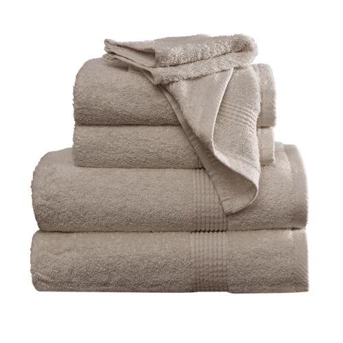 Best Sale ๐งจ Truly Calm Antimicrobial Cotton Bath Towel 6 Piece Set White ๐ - Image 9