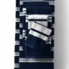 Discount 🥰 Supima Cotton Novelty Stripe Towel Set Deep Sea Navy Founders Stripe 🥰