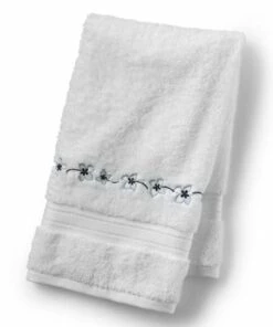Cheapest 🤩 Draper James x Lands' End Embroidered Supima Hand Towel Love Birds ❤️